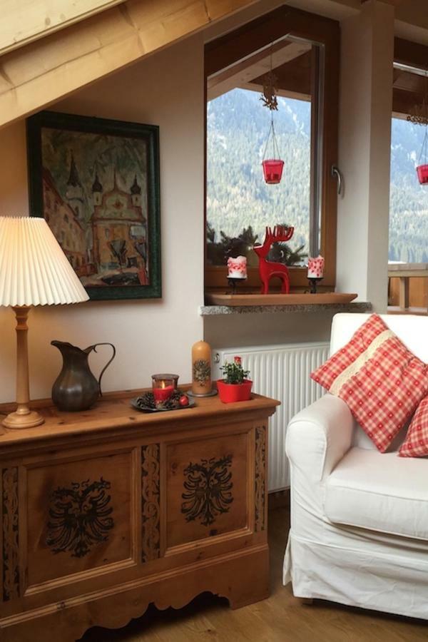 Apartmán Mansarda Dolomiti Rasun di Sopra Exteriér fotografie